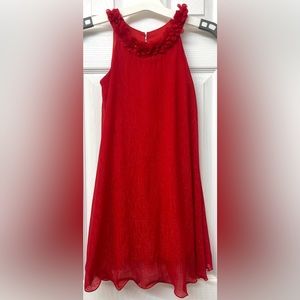 Gorgeous Girl’s Size 7 Red Dress